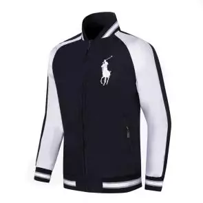 ralph lauren long sleeve veste sweat big pony zipper